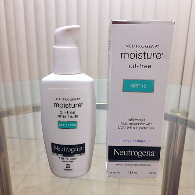 neutrogena oil free moisturizer non comedogenic