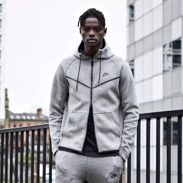 nike tech fleece windrunner colorblocked