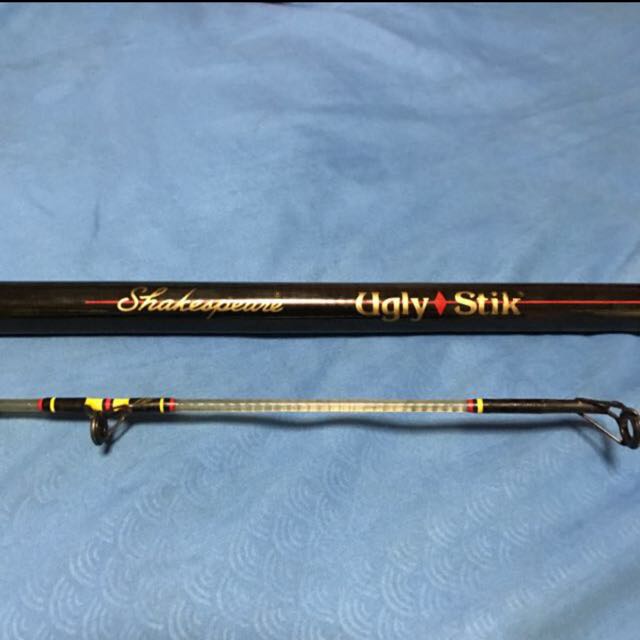 Shakespeare Ugly Stik ® Surf Fishing Rod, Sports Equipment, Fishing on  Carousell