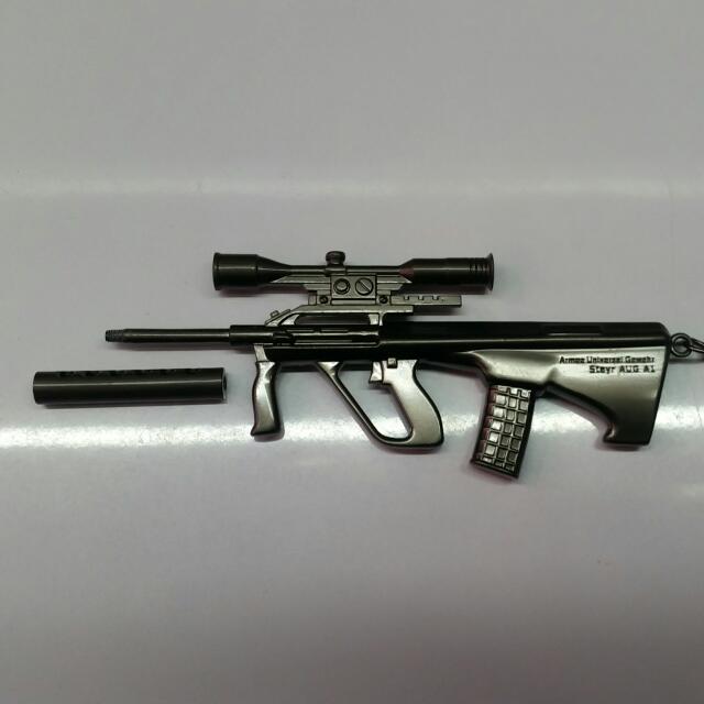 Steyr Aug A1 Keychain Silencer Included Toys Games Video Gaming Gaming Accessories On Carousell