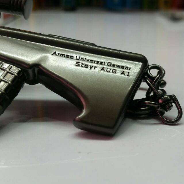 Steyr AUG A1 Keychain ( Silencer Included ), Video Gaming, Video Game