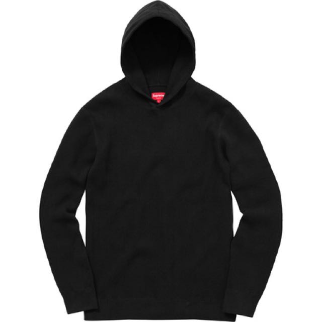 Supreme waffle 2025 thermal hoodie