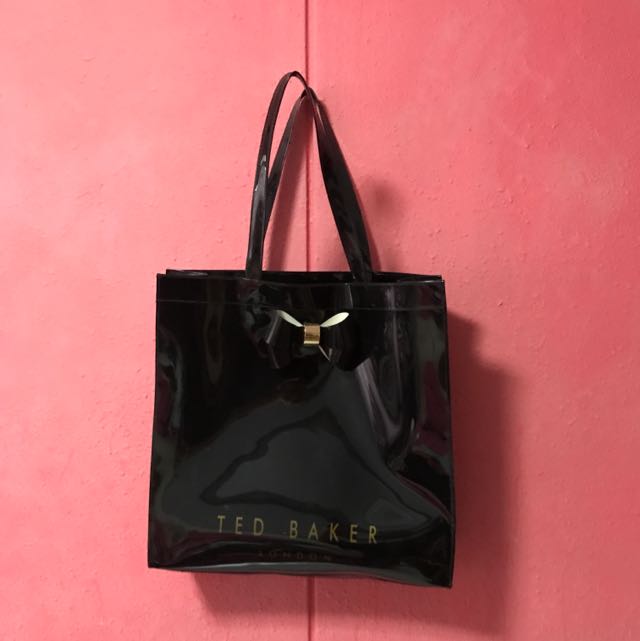 ted baker black bow bag