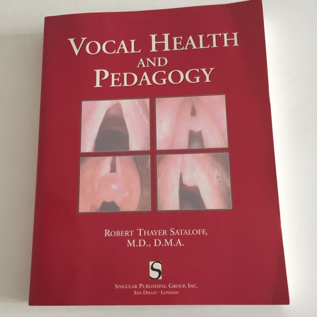 Vocal Health And Pedagogy, Hobbies & Toys, Books & Magazines, Textbooks
