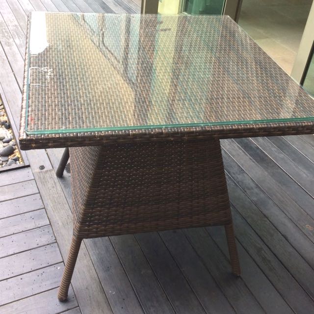 BalineseStyle Table, Furniture & Home Living, Kitchenware & Tableware