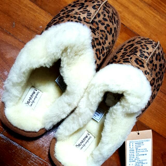 Bearpaw loki slippers hot sale leopard