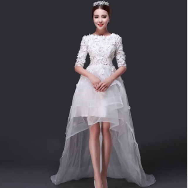 Image for korean inspired wedding dress