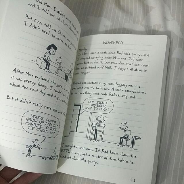 Diary Of A Wimpy Kid: Rodrick Rules, By Jeff Kinney, Hobbies & Toys ...
