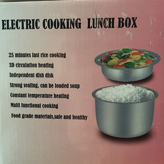 Electric Cooking Lunch Box, TV & Home Appliances, Kitchen Appliances