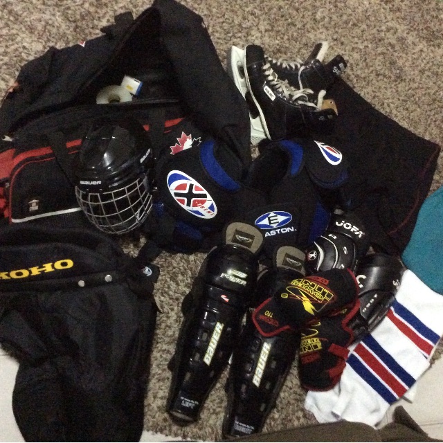Hockey used equipment clearance