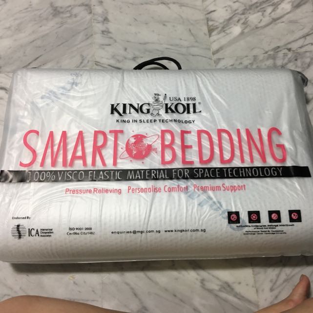 King koil smart bedding pillow top