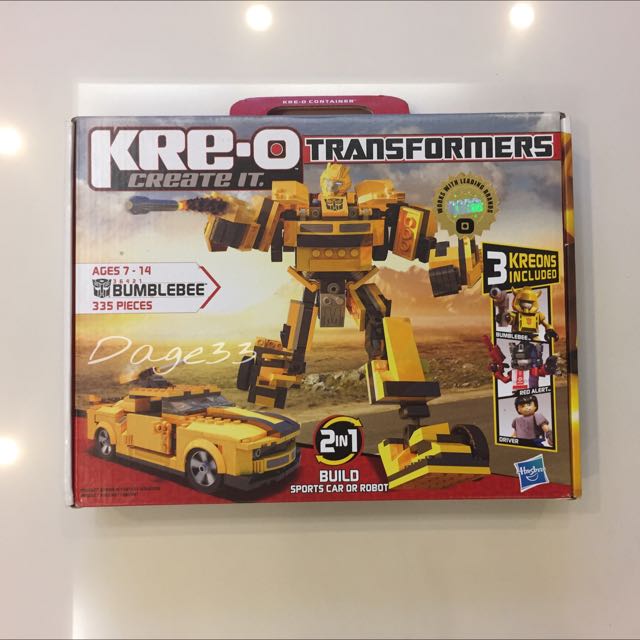 Kre O Transformer 36421 Bumble Bee - kreo bumblebee roblox