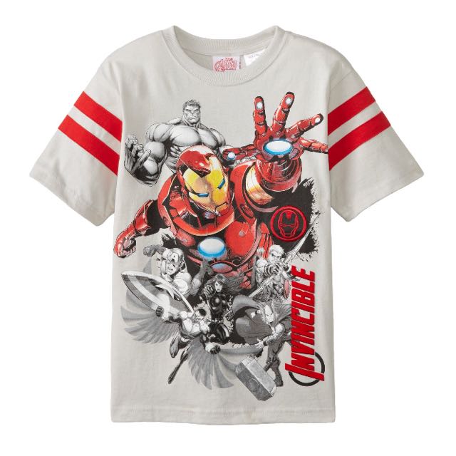 Marvel Avengers Ironman Boys Tshirt Tee Top Us 14 16 Babies Kids Boys Apparel On Carousell