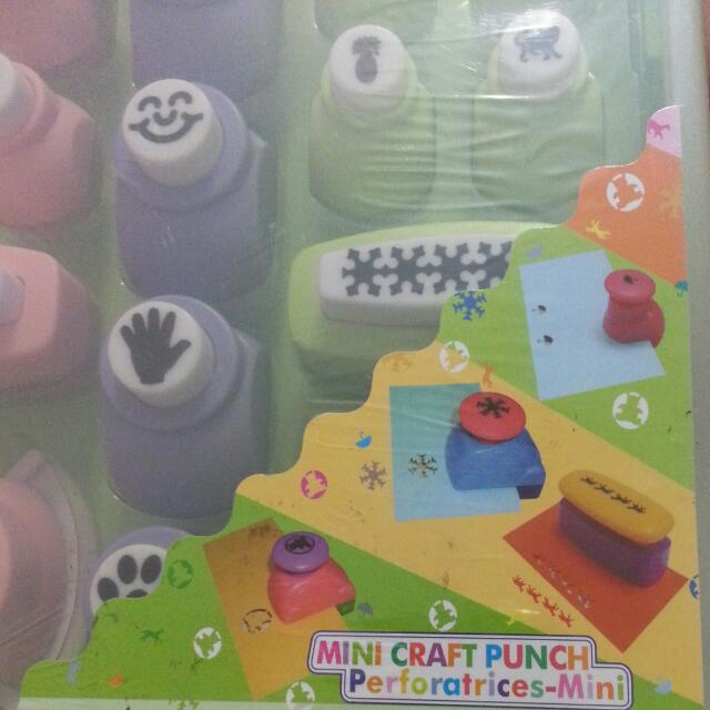 MINI CRAFT PUNCH Set, Hobbies & Toys, Stationery & Craft, Craft