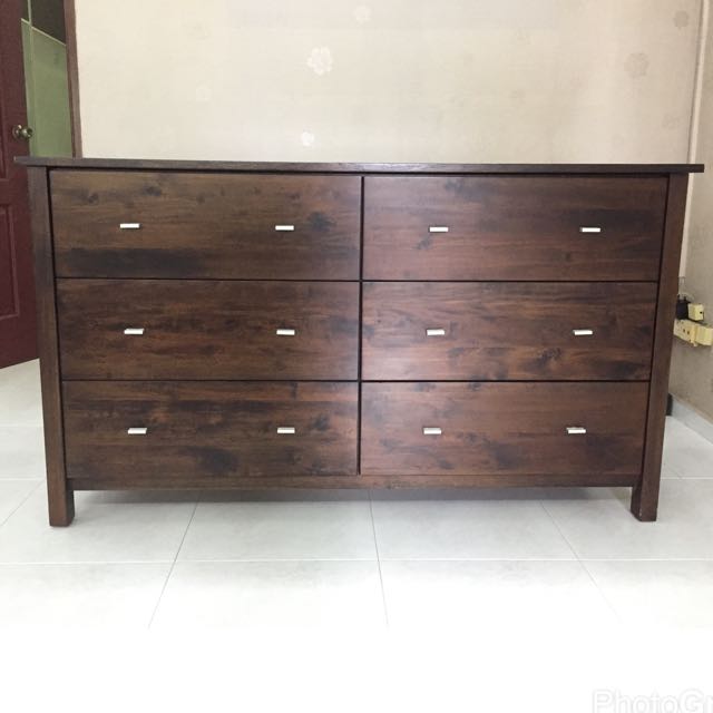 Picket & Rail Solid Wood Drawer Chest, Furniture & Home Living