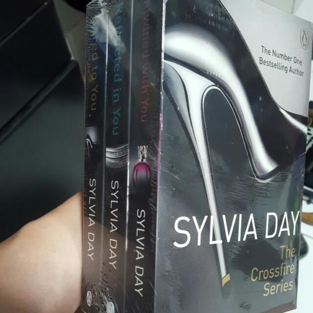 Sylvia Day The Crossfire Series First 3 Books Books Stationery Fiction On Carousell