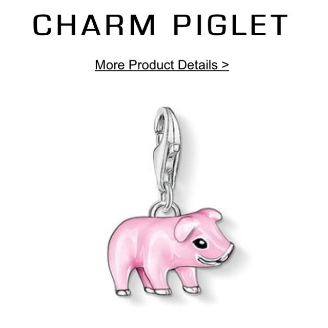 Thomas sabo on sale pig charm