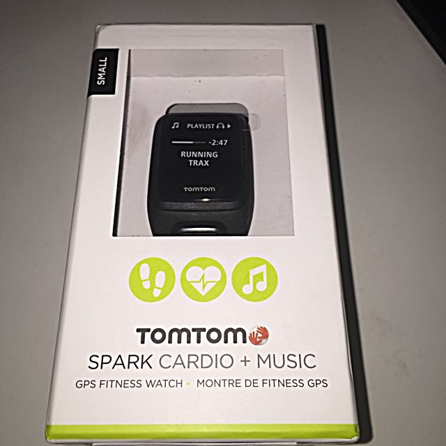 TomTom Spark Cardio Music Small Sports Equipment Exercise Fitness Cardio Fitness Machines on Carousell