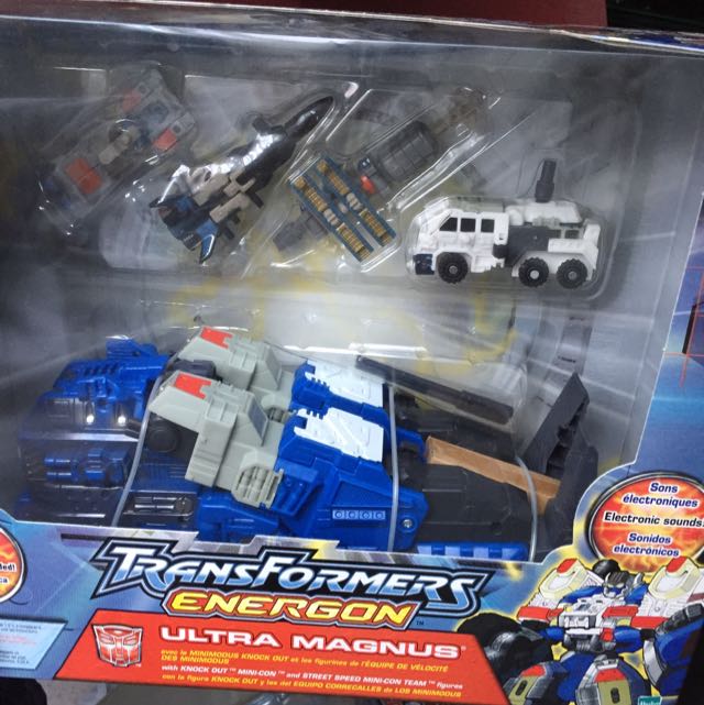 Transformers Energon Ultra Magnus, Armada Powerlinx Jetfire, Optimus