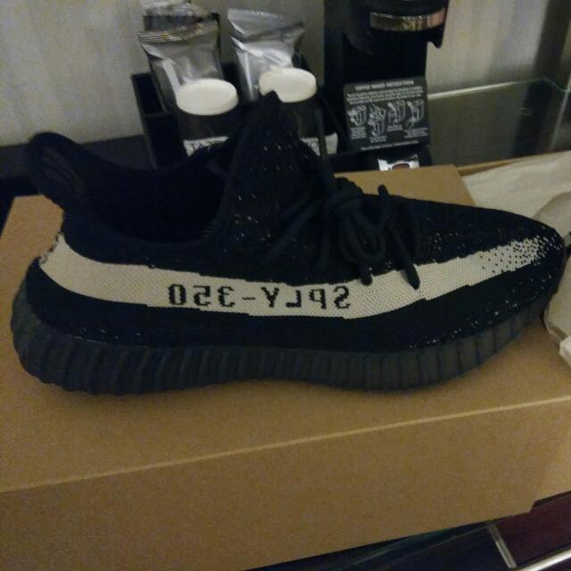 yeezy oreo black and white