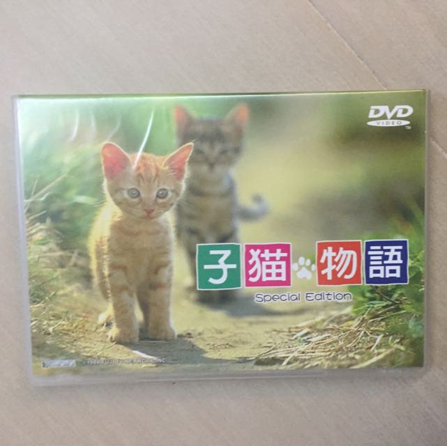 子貓物語dvd 寵物用品 寵物家品及其他 Carousell