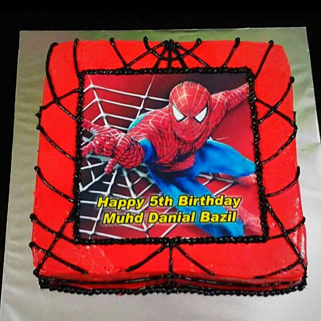 Spiderman Cake - 5306 – Cakes and Memories Bakeshop