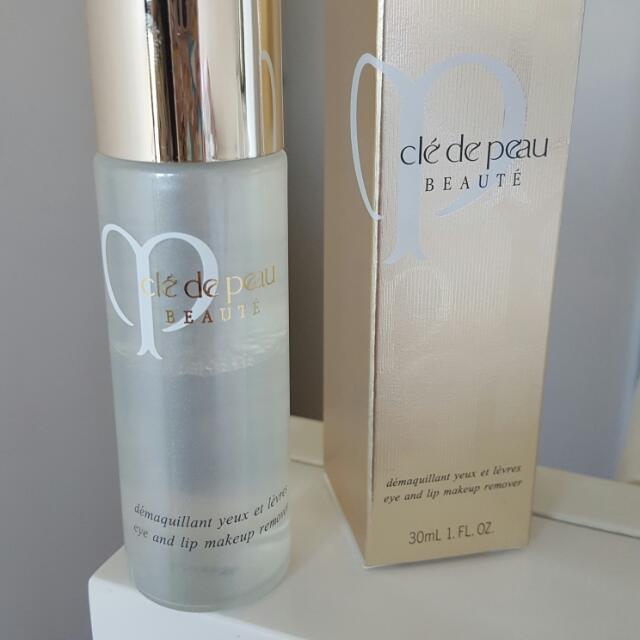 全新Cle de peau eye and lip makeup Remover 30ml, 美容＆化妝品, 健康及美容 皮膚護理, 面部