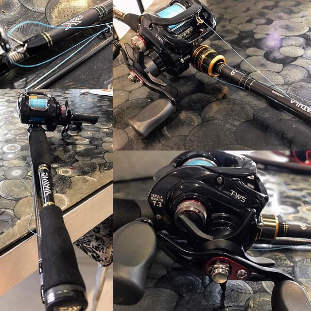 Daiwa Tatula 103sh Tw Daiwa Tatula 662mhb Rod Sports Equipment Fishing On Carousell