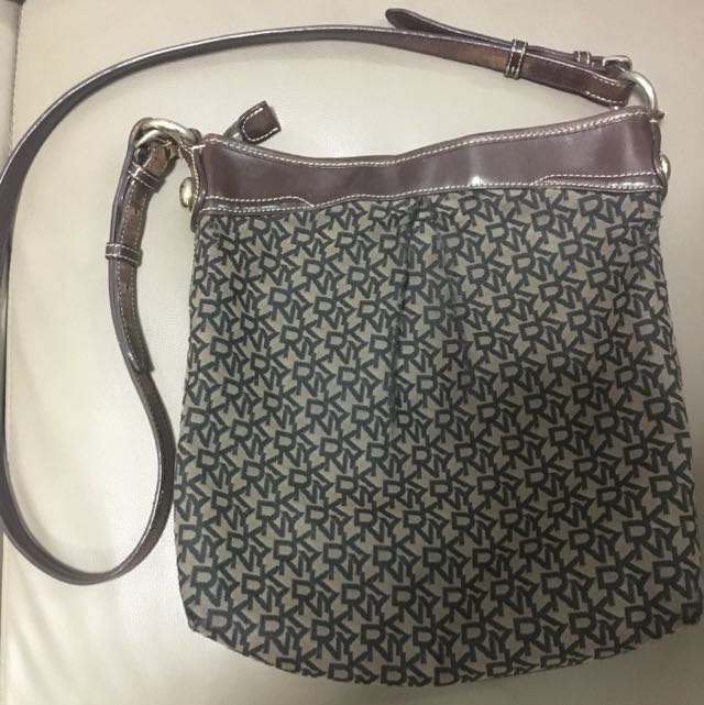 dkny sling bag, Luxury, Bags & Wallets on Carousell