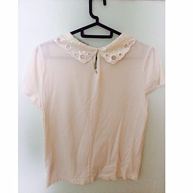 peter pan collar blouse h&m