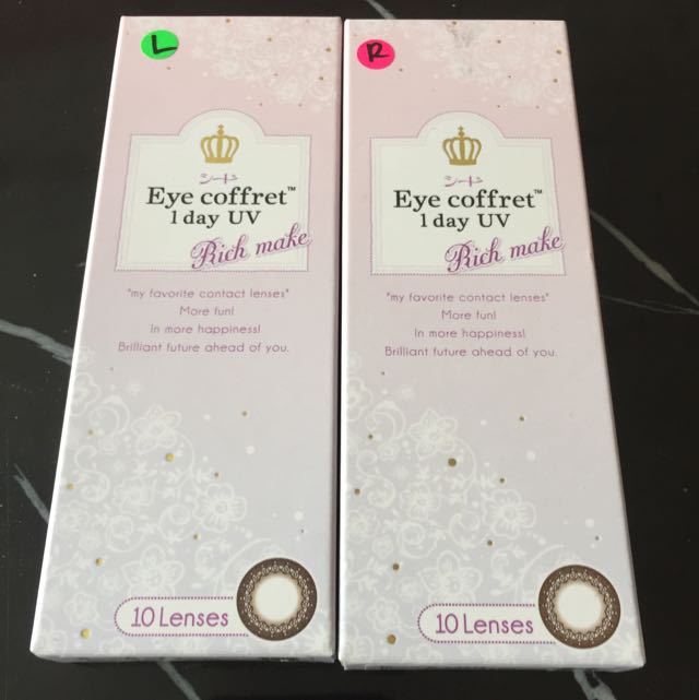 I Day Rich Make Eye Coffret Uv Contact Len Women S Fashion Clothes Others On Carousell