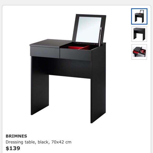 Ikea Dressing Table, Furniture & Home Living, Furniture, Tables & Sets ...