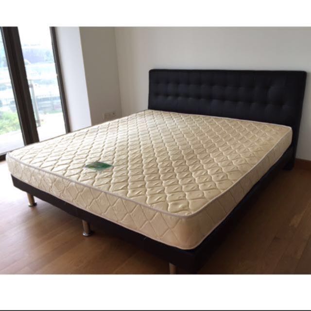 King Size Bed 2m X 2m, Furniture & Home Living, Furniture, Bed Frames