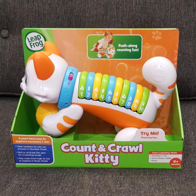 leapfrog count and crawl kitty