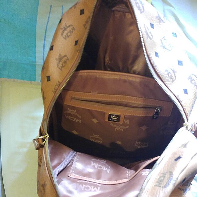 MCM, Bags, Mcm Medium Backpack Replica