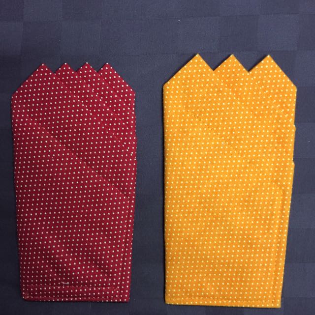pre folded pocket squares