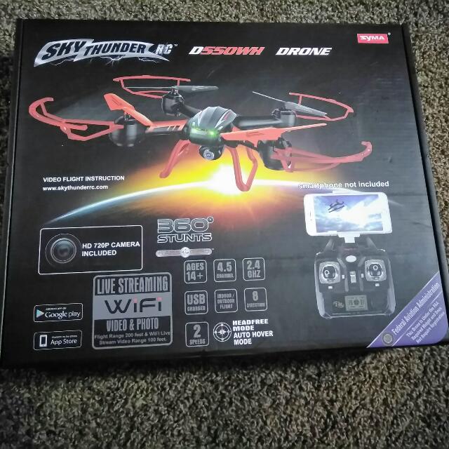 Sky thunder d550wh drone new arrivals