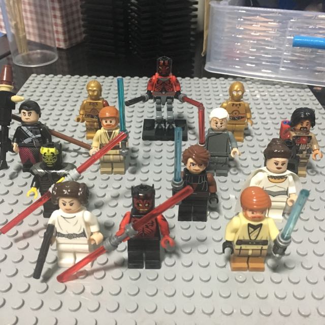 lego palpatine lightsaber