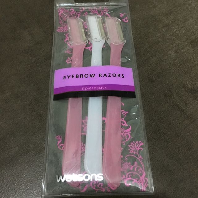 Watsons Eyebrow Razors, Beauty & Personal Care, Face, Face Care on