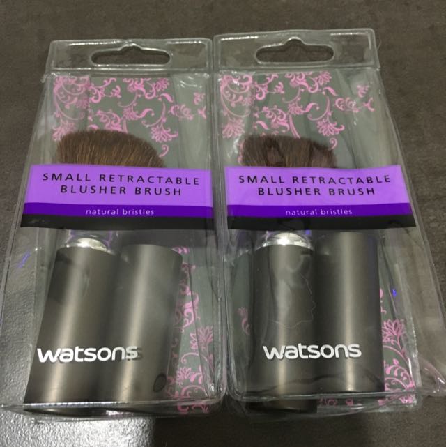 Watsons Small Retractable Blusher Brush Health Beauty Makeup On Carousell