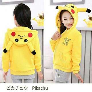 pikachu jacket for girls