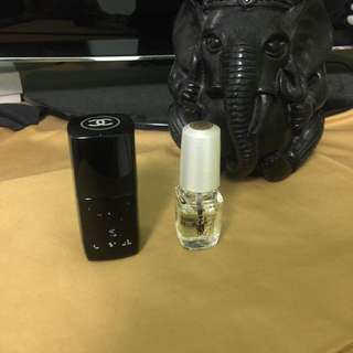 出清 戀愛魔鏡。CHANEL 透明指甲油 上色打底
