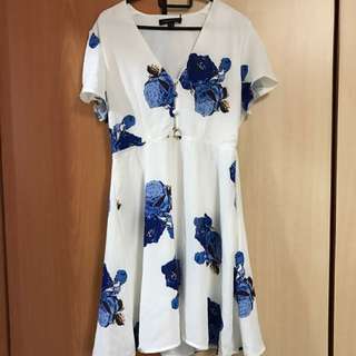Floral Dress XL
