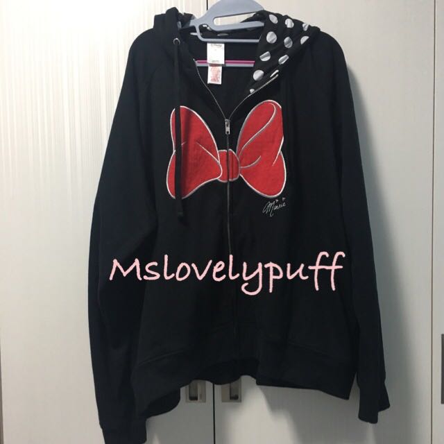 plus size minnie mouse hoodie