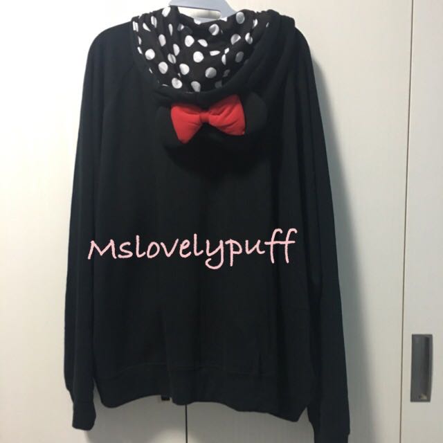 plus size minnie mouse hoodie