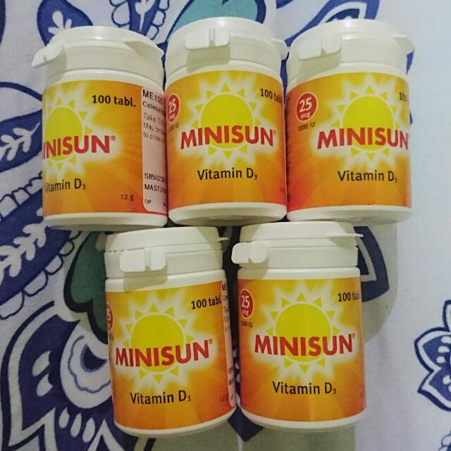 Colecalciferol (Vitamin D 3) Minisun, Health & Nutrition, Health