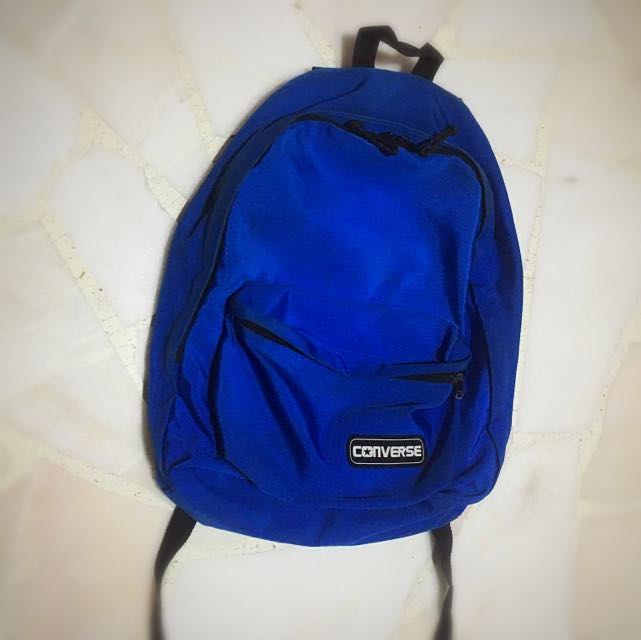 converse bag blue