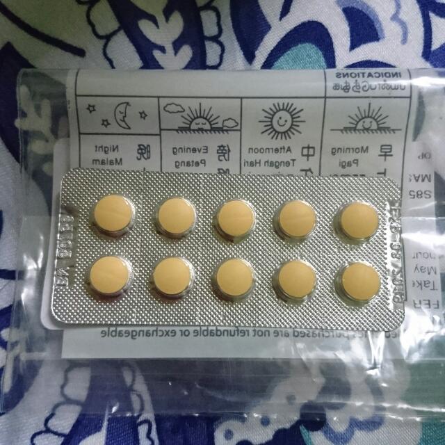Ferrous Fumarate 200mg Tab Iron Tablet Health Beauty Bath Body On Carousell