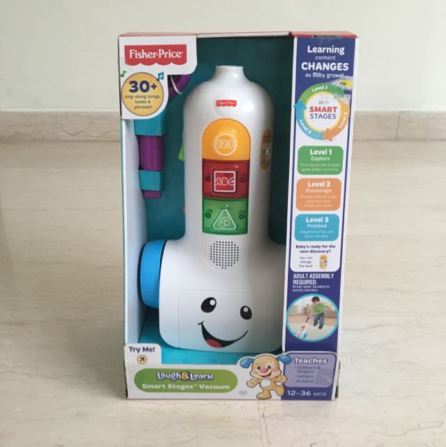 fisher price laugh and learn smart stages vacuum