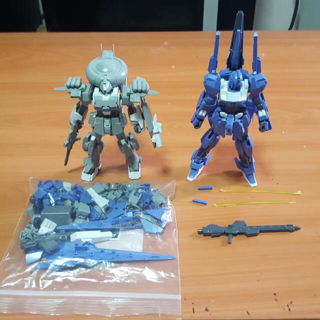 Hgbf Megashiki And Ez Sr 1 144 Gundam Build Fighters Bandai Hobbies Toys Toys Games On Carousell